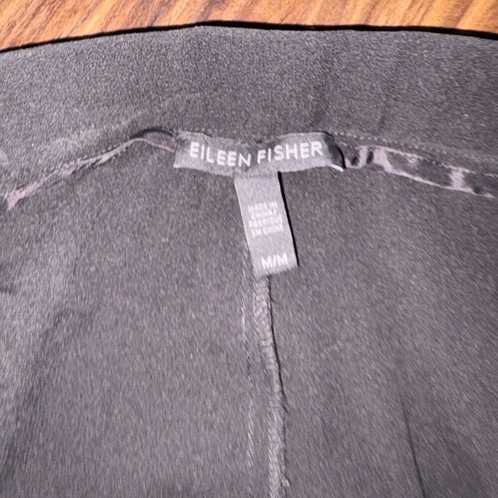 Eileen Fisher Black Palazzo pants - Picture 2 of 2